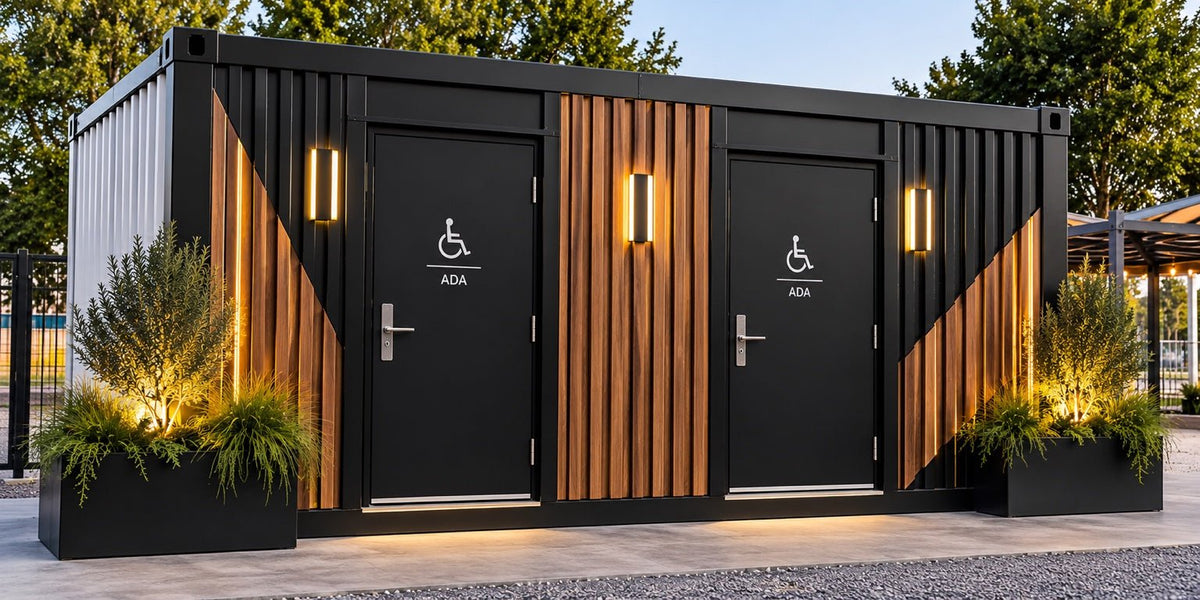 Container Restroom 20' - Kozzi Space