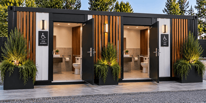 Container Restroom 20' - Kozzi Space