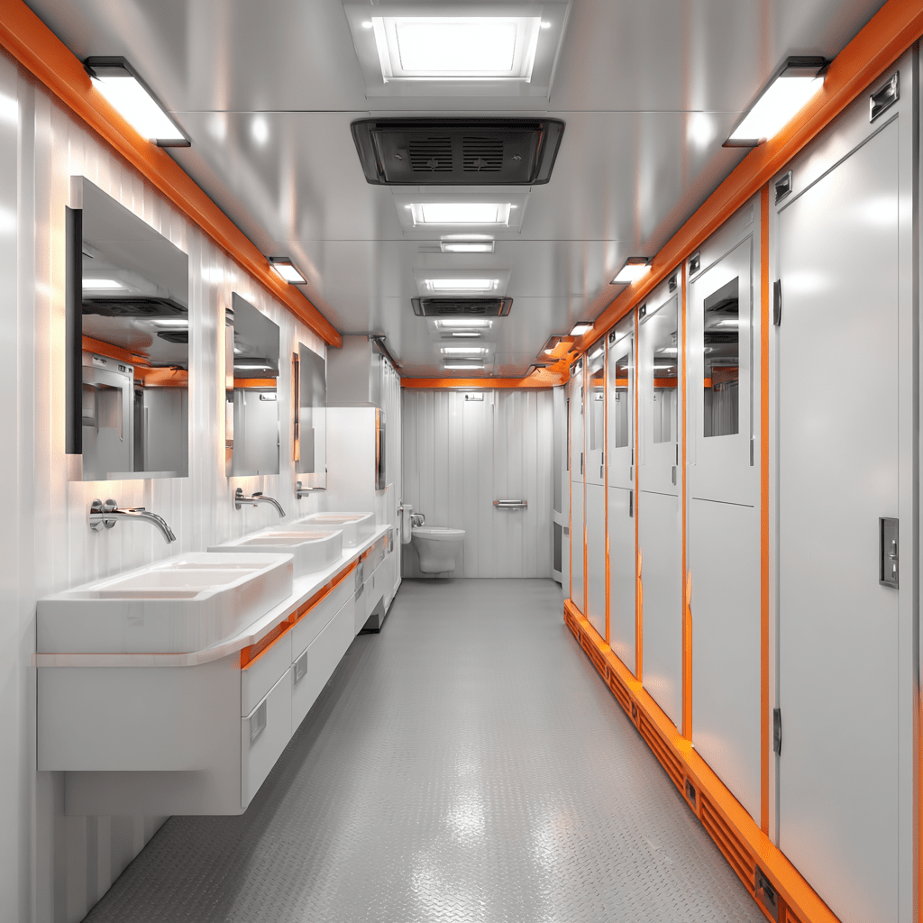 Container Restroom 20' ADA – Kozzi Space