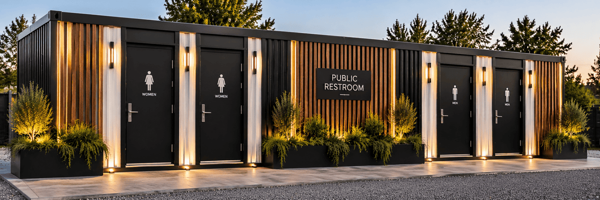 Container Restroom 40' - Kozzi Space
