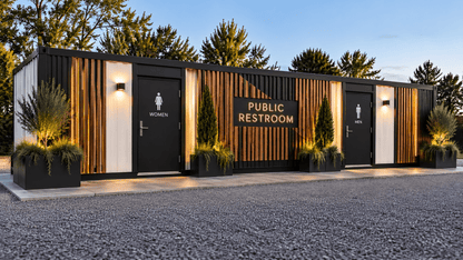 Container Restroom 40' - Kozzi Space
