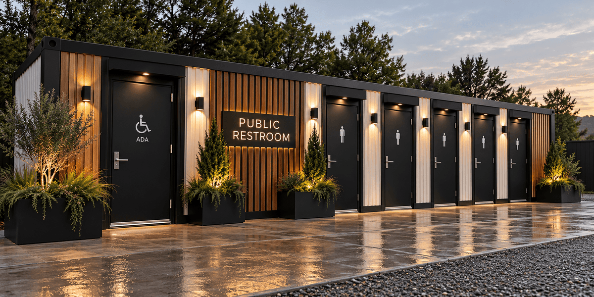 Container Restroom 40' - Kozzi Space
