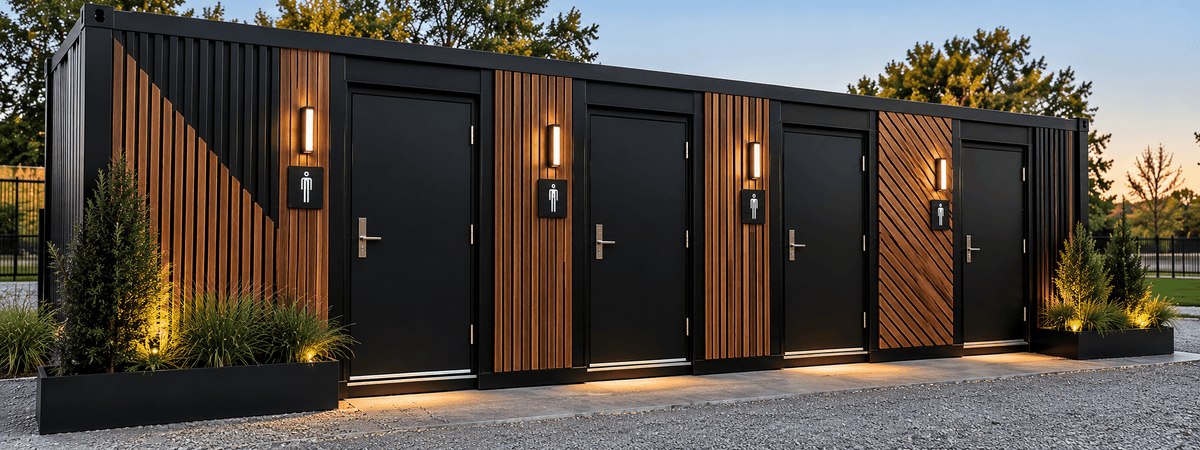 Container Restroom 40' - Kozzi Space