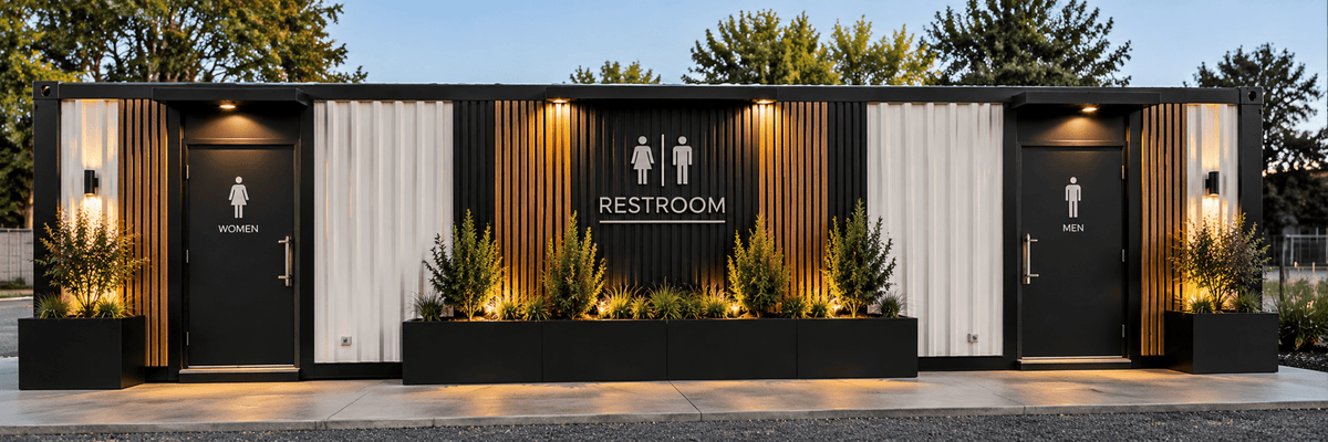 Container Restroom 40' - Kozzi Space