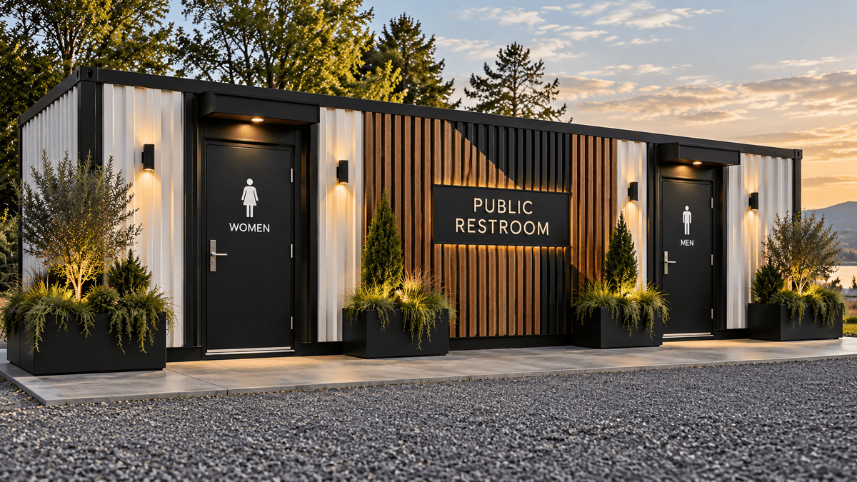 Container Restroom 40' - Kozzi Space