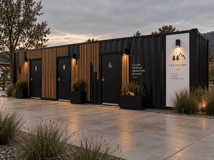 Container Restroom 40' - Kozzi Space