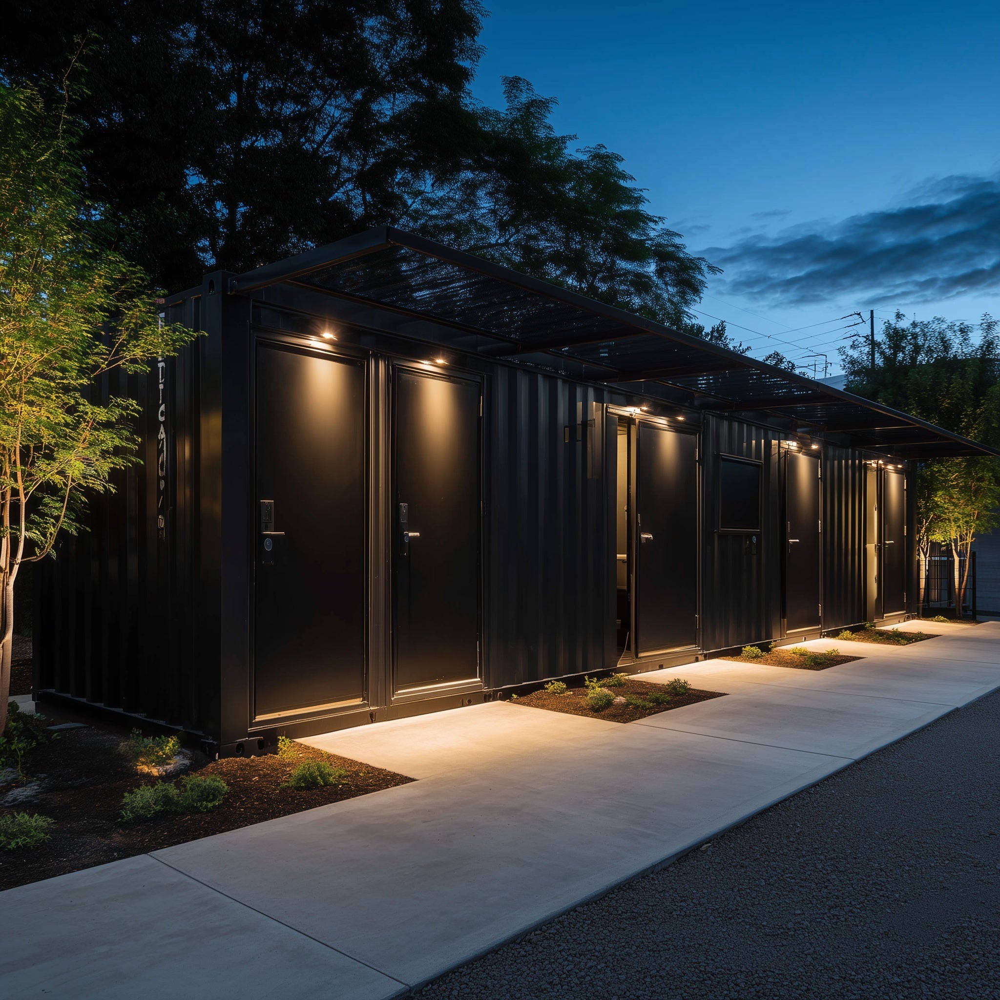 Shell Space Restroom Container Restroom – Kozzi Space