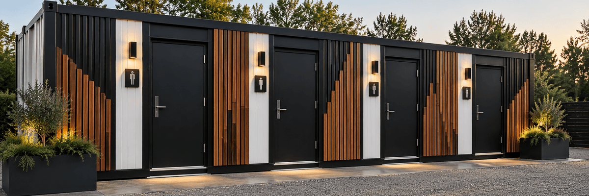 Container Restroom 40' - Kozzi Space
