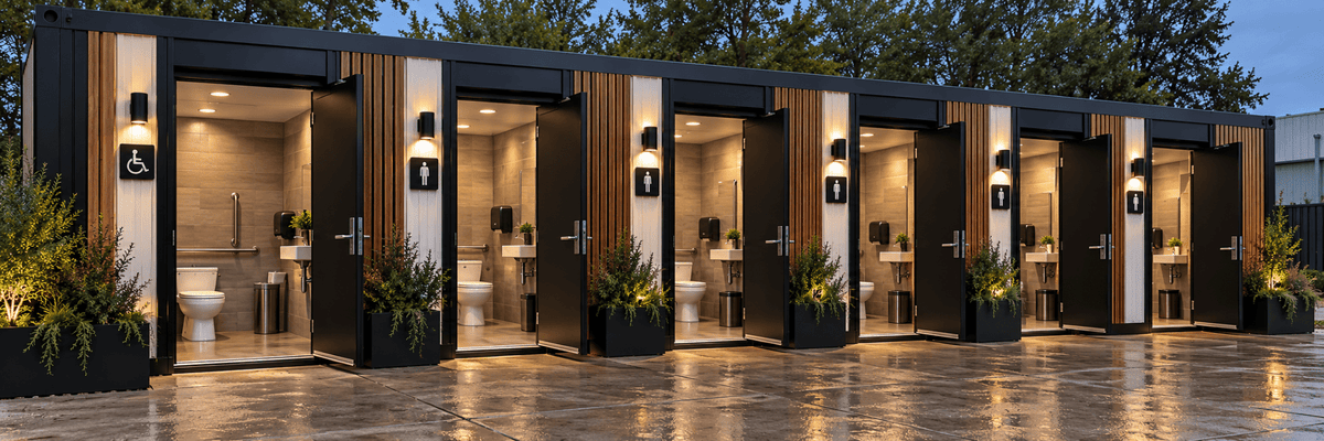 Container Restroom 40' - Kozzi Space