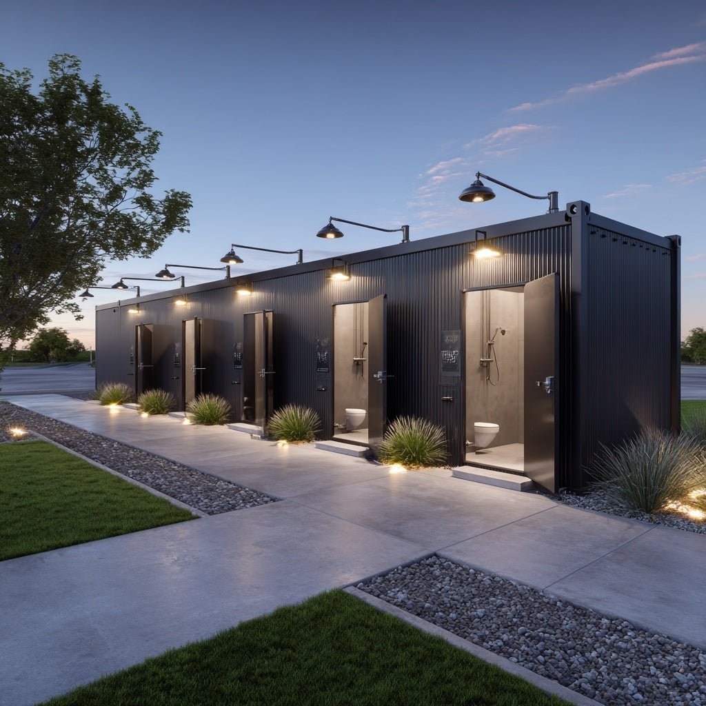 Container Shower Box - Kozzi Space