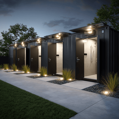 Container Shower Box - Kozzi Space