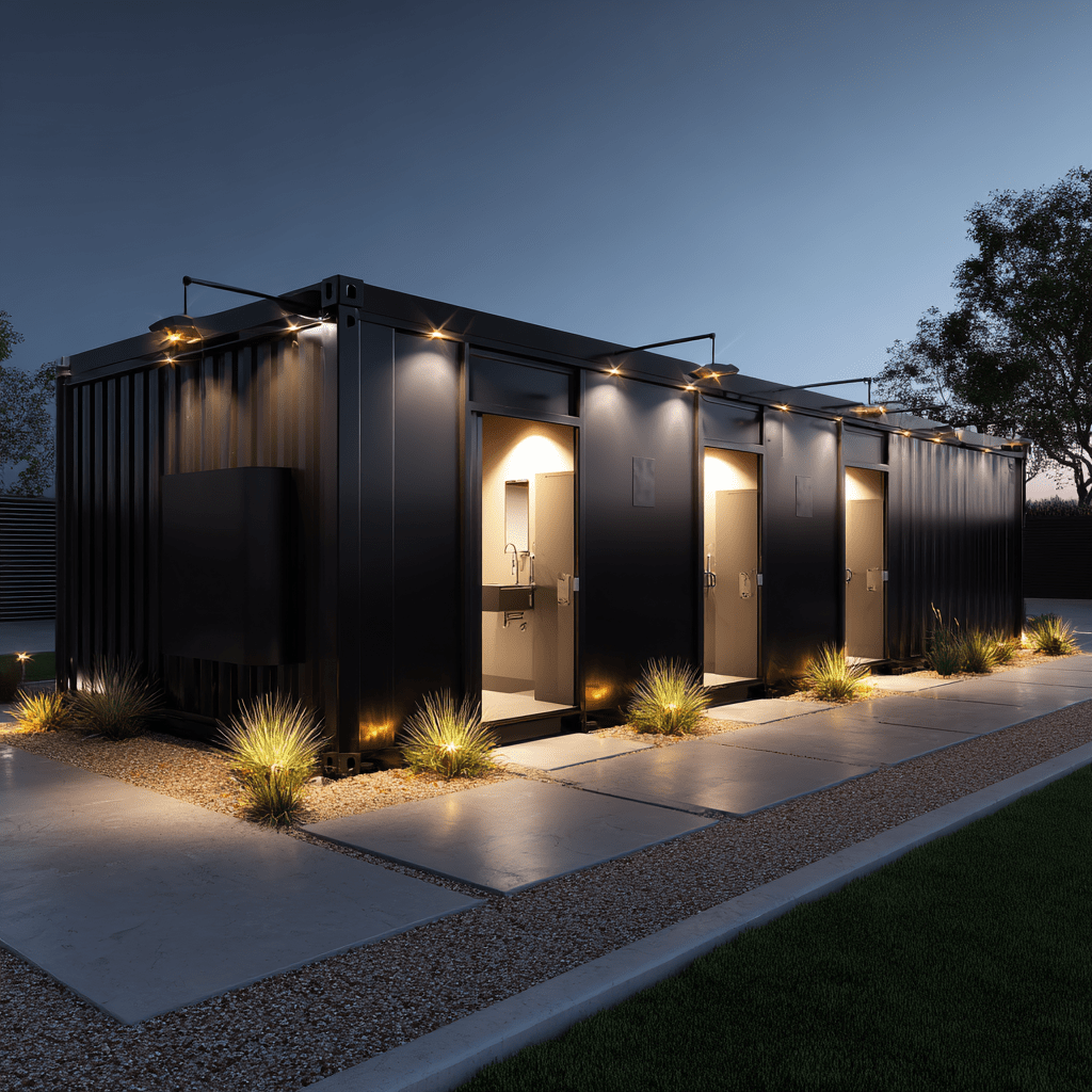 Container Shower Box - Kozzi Space