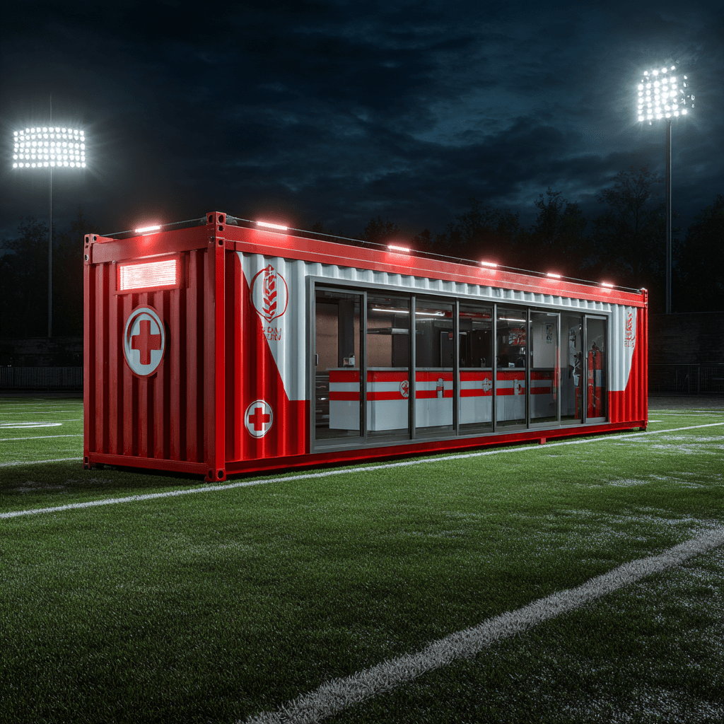 Medic Stadium Containers - Kozzi Space