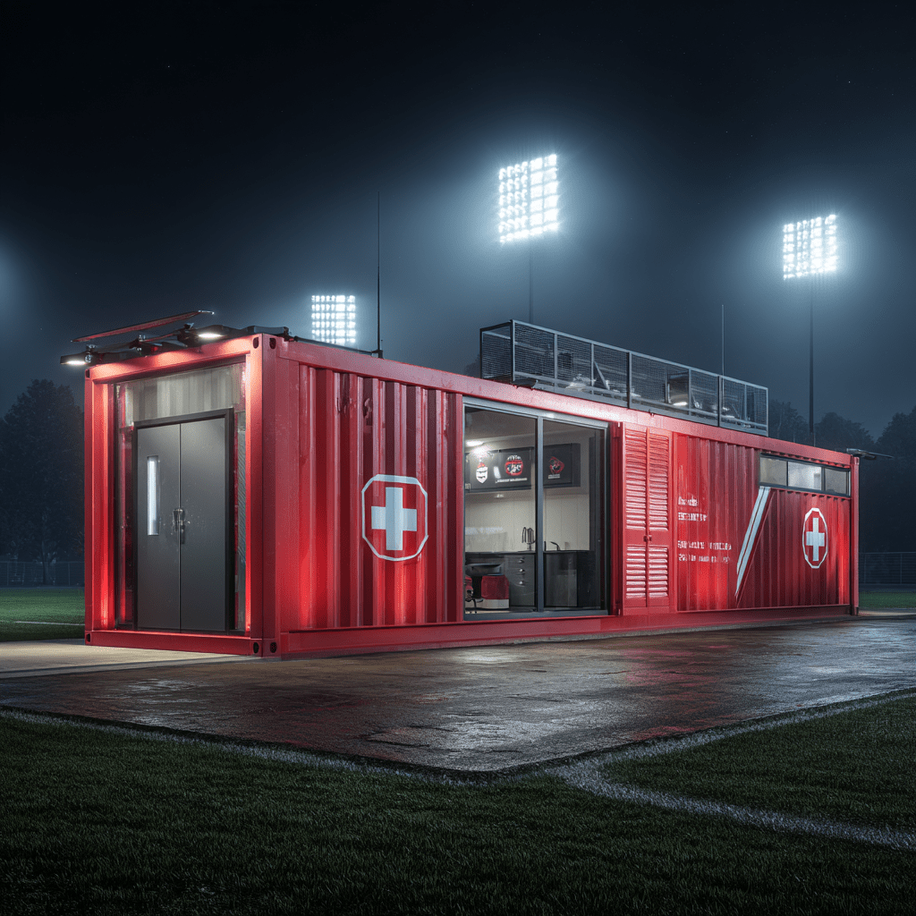 Medic Stadium Containers - Kozzi Space