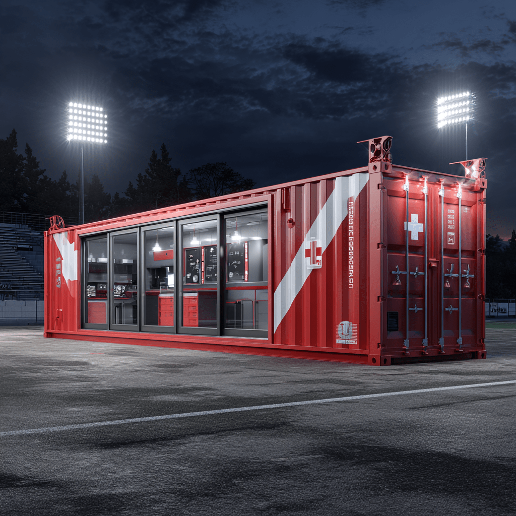 Medic Stadium Containers - Kozzi Space