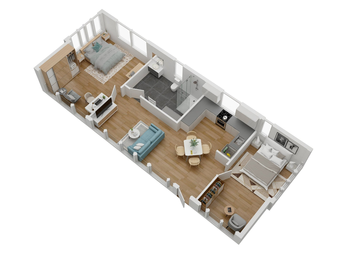 Model E | Auto Expand - Kozzi Space