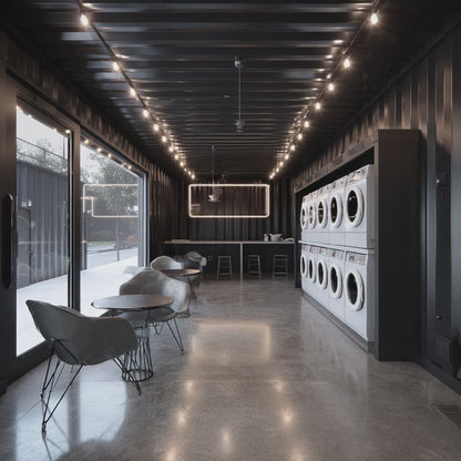 Container Laundry Box 40 FT