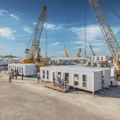 Workforce Living 40 FT 8-Person Accommodation