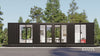 A video by Kozzi Space, showcasing container office and its conference room, bathroom, and executive desk. Its interiors are decorated with luxury Furnitures and features. 