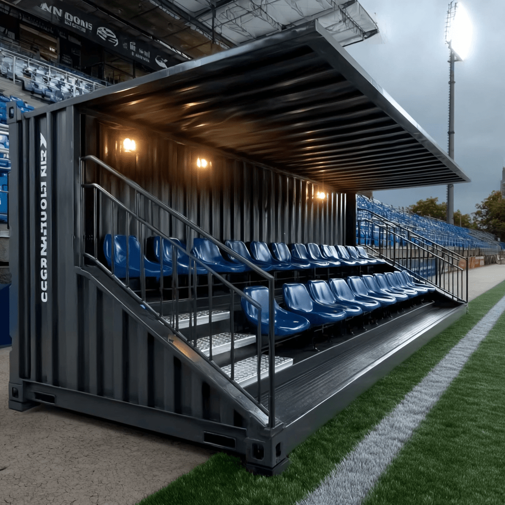 Seating Containers Stadium Seating Containers – Kozzi Space