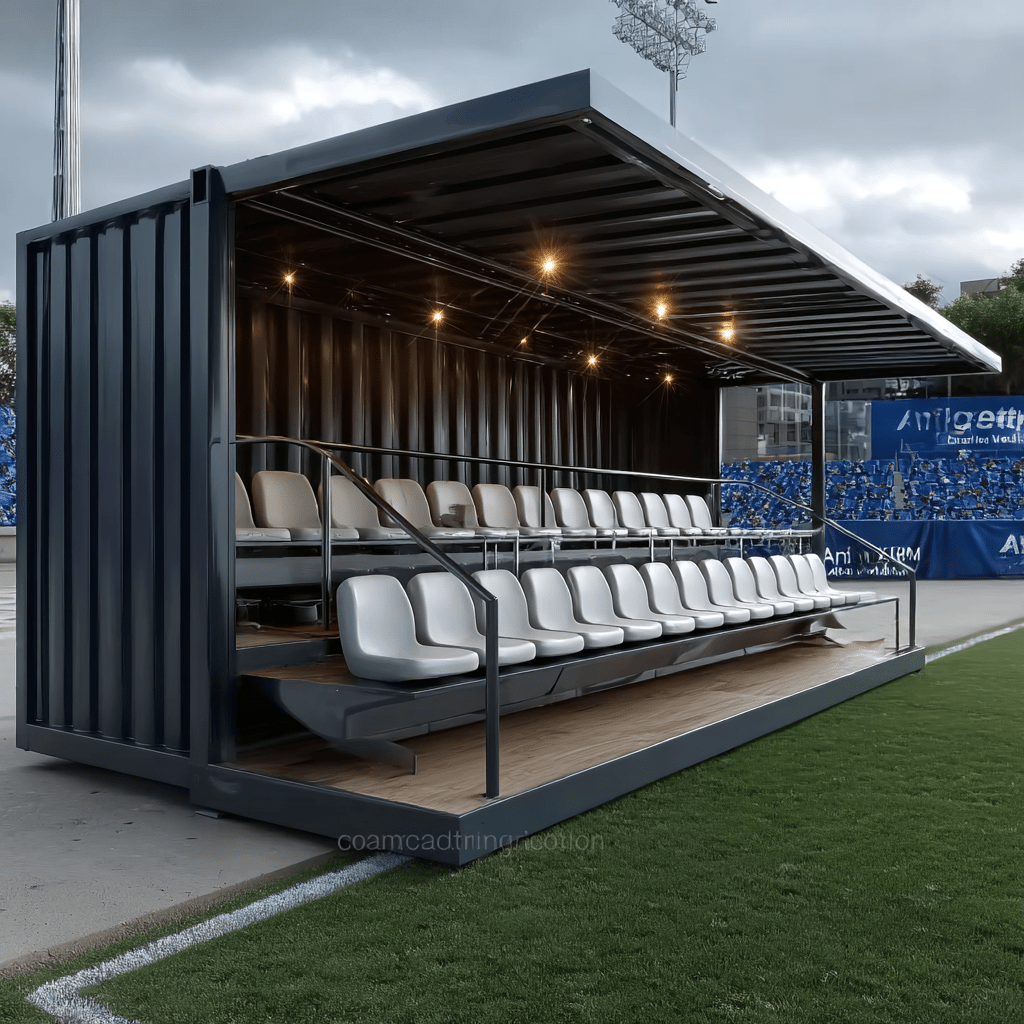 Seating Containers Stadium Seating Containers – Kozzi Space