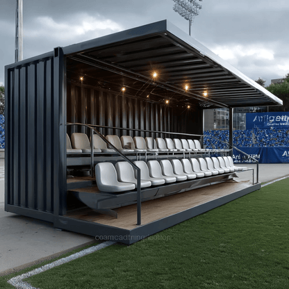 Stadium Seating Containers - Kozzi Space