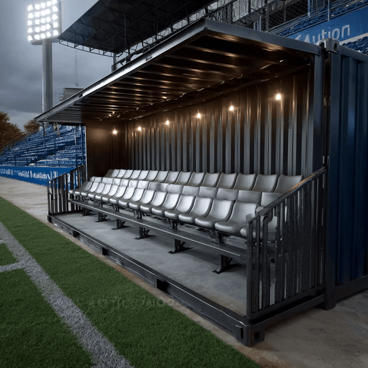 Stadium Seating Containers - Kozzi Space
